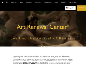 'artrenewal.org' screenshot