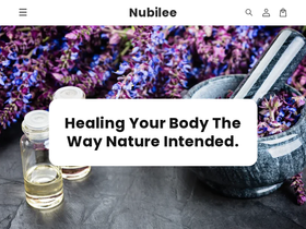 Nubilee website screenshot
