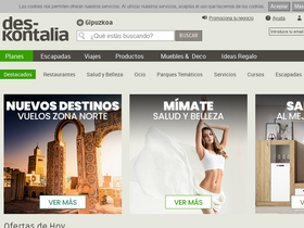 'deskontalia.es' screenshot
