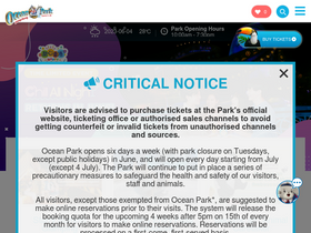 'oceanpark.com.hk' screenshot