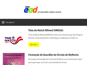 'topead.com.br' screenshot