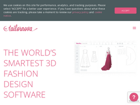 'tailornova.com' screenshot