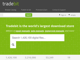 'tradebit.com' screenshot