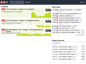 'procyclingstats.com' screenshot