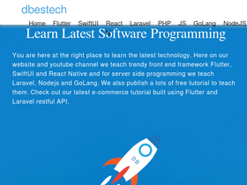 'dbestech.com' screenshot