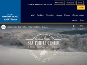 'wondersofwildlife.org' screenshot