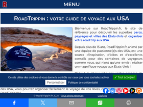 'roadtrippin.fr' screenshot