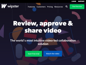 'wipster.io' screenshot