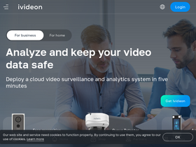 'ivideon.com' screenshot