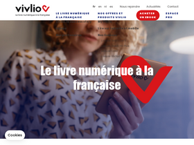 'vivlio.com' screenshot
