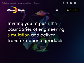 'simutechgroup.com' screenshot