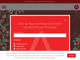 'abramsbooks.com' screenshot