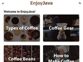 'enjoyjava.com' screenshot