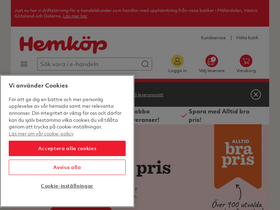 'hemkop.se' screenshot