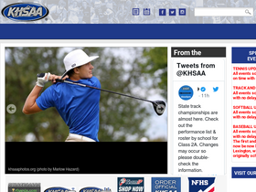 'khsaa.org' screenshot