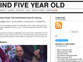 blindfiveyearold.com