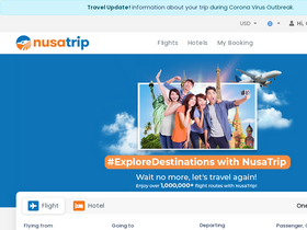 'nusatrip.com' screenshot