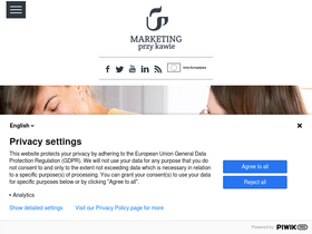 'marketingprzykawie.pl' screenshot