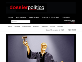 'dossierpolitico.com' screenshot