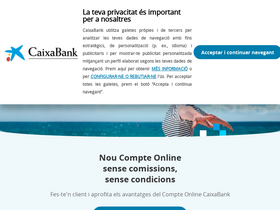 'caixabank.cat' screenshot