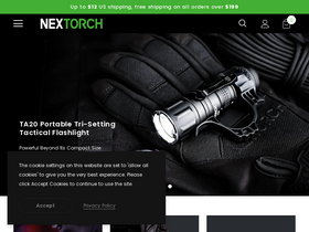 Nextorch website screenshot