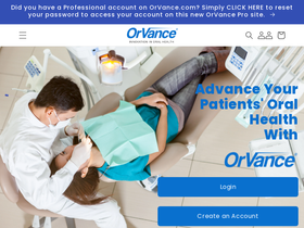 orvancepro.com homepage screenshot