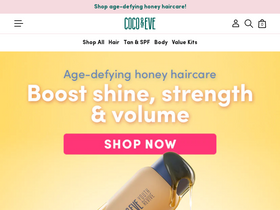 'cocoandeve.com' screenshot