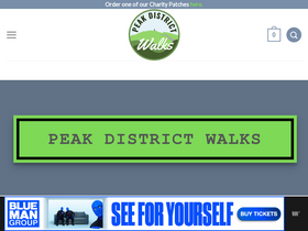 'peakdistrictwalks.net' screenshot