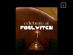 foulwitchnyc.com