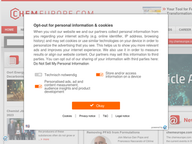 'chemeurope.com' screenshot