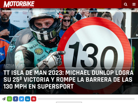 'motorbikemag.es' screenshot