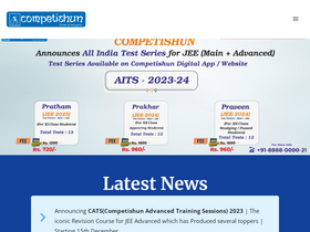 'competishun.com' screenshot