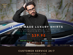 'itailor.com' screenshot