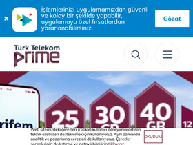 'turktelekomprime.com' screenshot