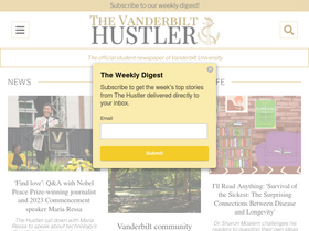 'vanderbilthustler.com' screenshot