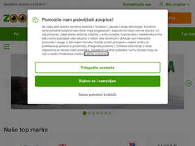 'zooplus.hr' screenshot