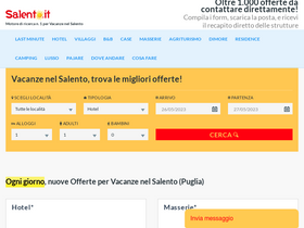 'salento.it' screenshot