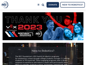 'roboticseducation.org' screenshot