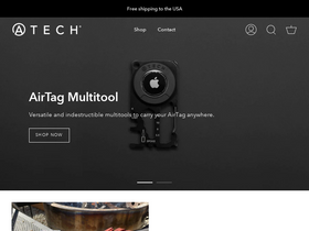 ATECH homepage screenshot