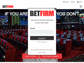 'betfirm.com' screenshot
