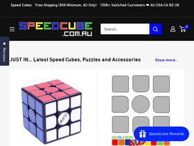'speedcube.us' screenshot