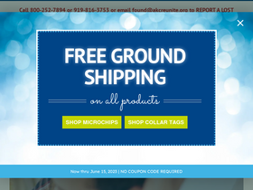 'akcreunite.org' screenshot