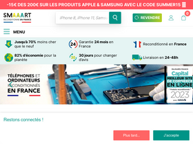 'smaaart.fr' screenshot