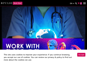 'pulse-clinic.com' screenshot