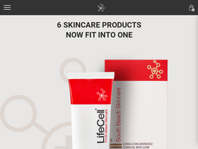 'lifecellhair.com' screenshot