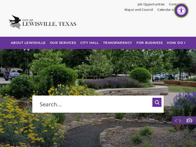 'cityoflewisville.com' screenshot