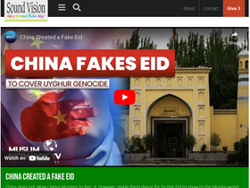 'soundvision.com' screenshot