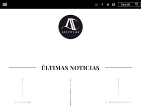 'anestesiar.org' screenshot