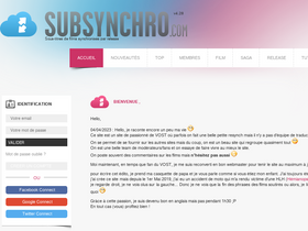 'subsynchro.com' screenshot