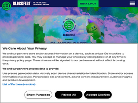 'blockfest.fi' screenshot